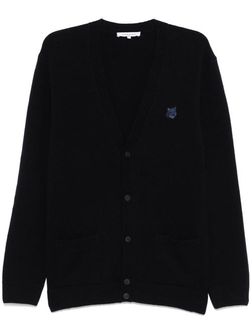 Cardigan Bold Fox Head a coste MAISON KITSUNE' | NM00506KT1006P480